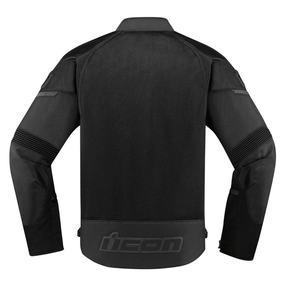 Icon Contra 2 Jacket Men’s Riding Bike Black Mesh Motorcycle Jacket Size M NWT - Picture 2 of 9
